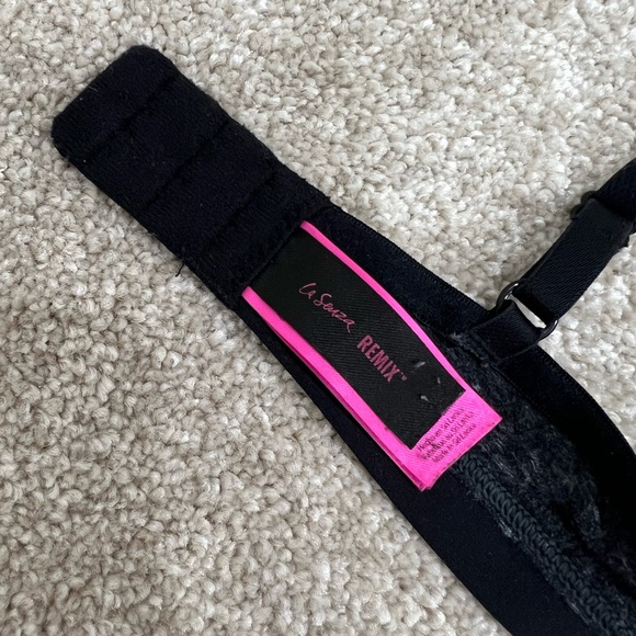 La Senza Remix Bra Black/Dark Grey Size 32C - Picture 4 of 8